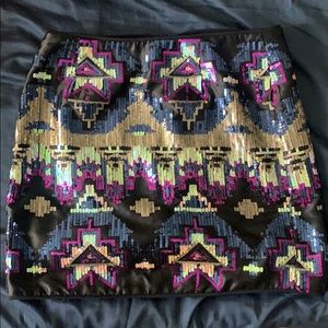 Sequin skirt
